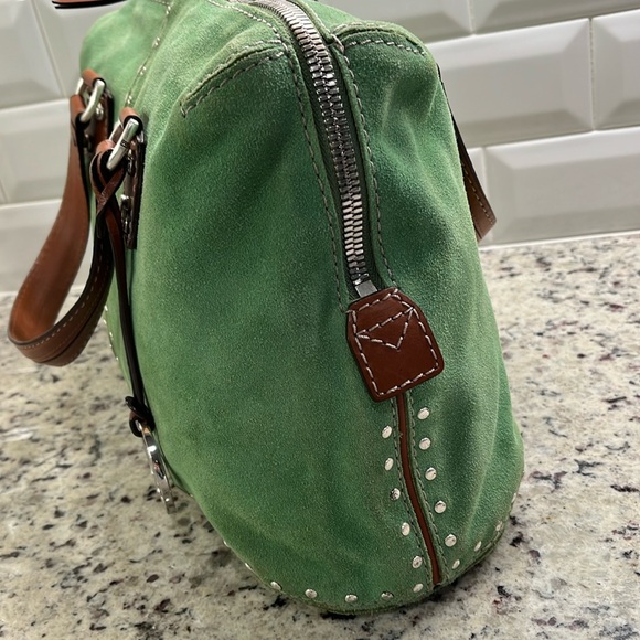 Michael Kors Studded Astor Large Satchel GUC - Picture 8 of 12